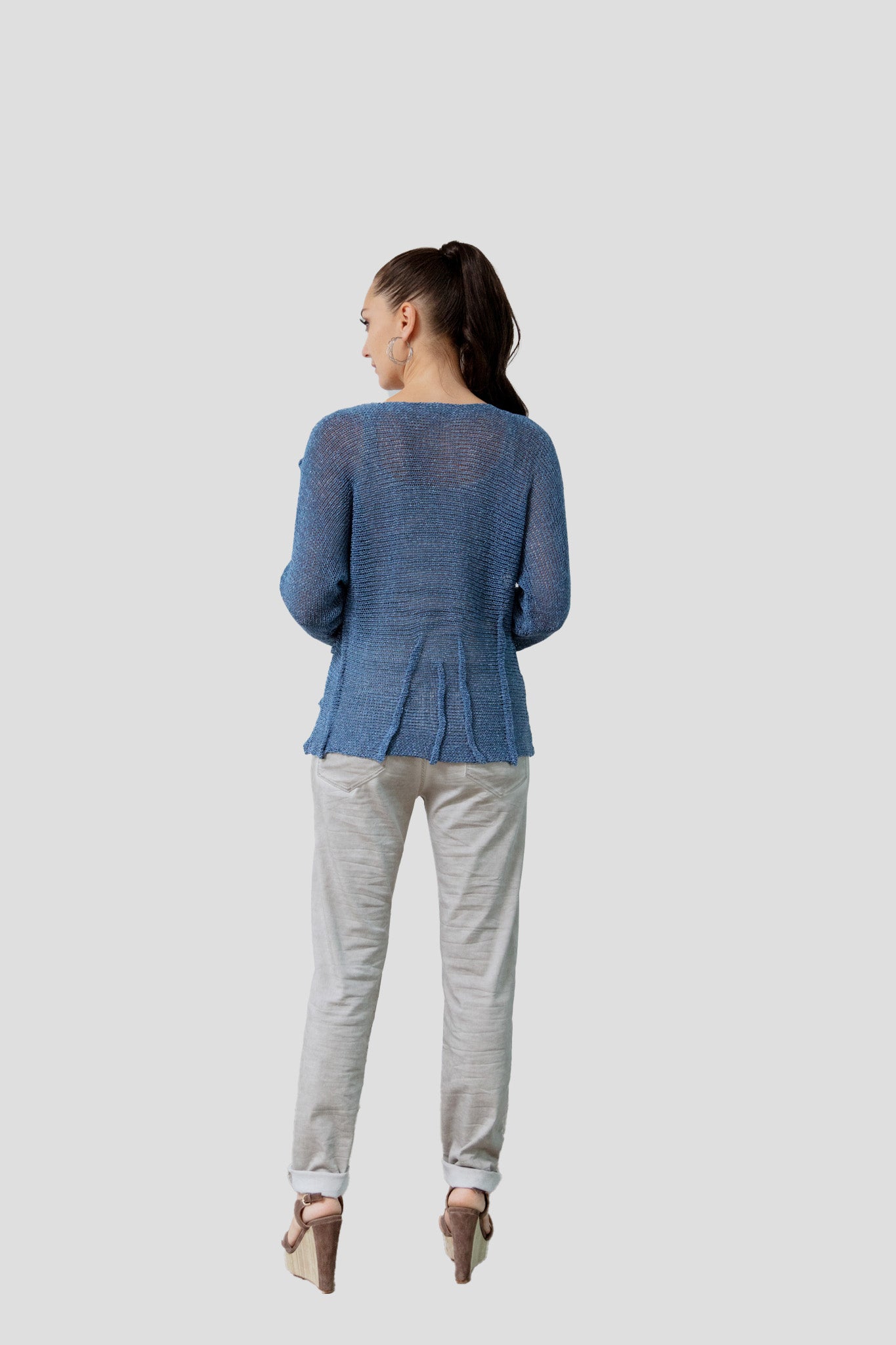 3194: Lightweight Asymmetrical Sweater