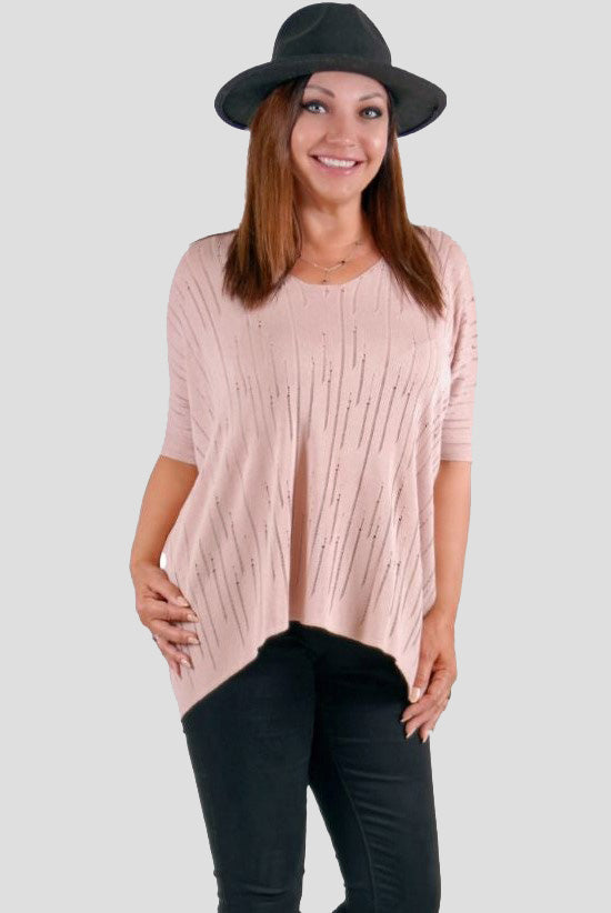 8101 Cut Out Loose Top