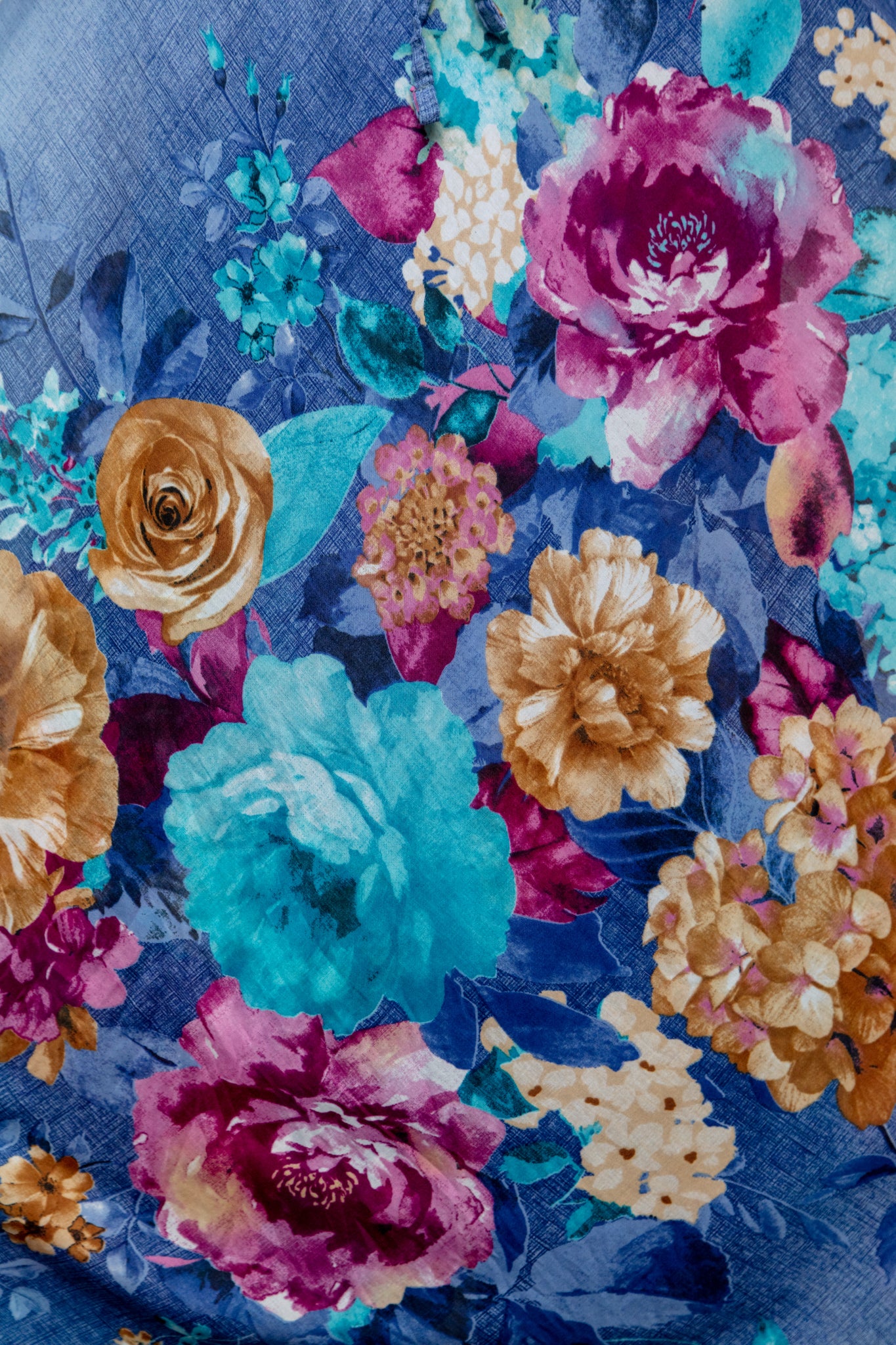 6120 Floral Print Maxi Dress